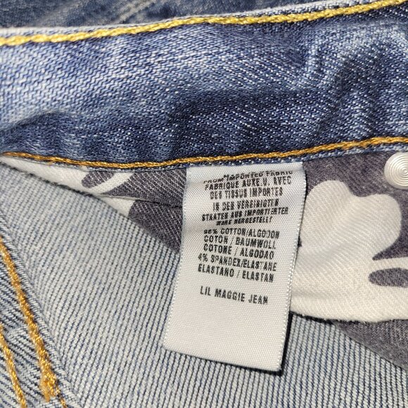 Lucky Brand Lil Maggie Jeans 6/28 Medium Blue Wash - Picture 7 of 9
